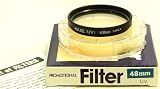 Coated 48mm UV Haze 1 Filter for Canon GIII QL 17, Canonet Jr., Canonet 28 Rangefinder Camera