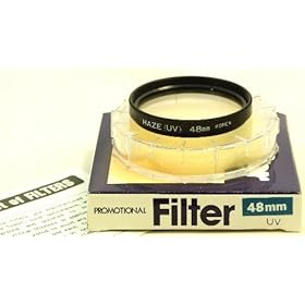 Coated 48mm UV Haze 1 Filter for Canon GIII QL 17, Canonet Jr., Canonet 28 Rangefinder Camera