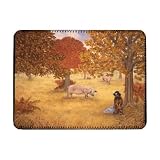 Autumn-Pigs, 1989 by Ditz - iPad Cover (Protective Sleeve) - Art247 - IPads 1 And 2