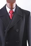 Men's Double Breasted Wool Length Peacoat