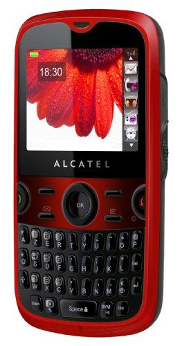 Alcatel - OT-800 - Téléphone Portable - Ecran 2,2 - Bluetooth - Appareil photo 2 Mpix - mp3 - Radio FM - Rouge