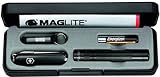 Maglite Black Solitaire w/Knife Cavity