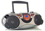 SuperSonic SC-705CD Portable CD Cassette Player AM FM Stereo w/Aux