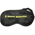 Schlafmaske Augenmaske Spr�che 5 more minutes