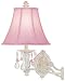 Pretty in Pink Plug-In Style Swing Arm Wall Lamp