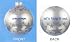 Entourage HBO Silver Glass Ball Christmas Ornament 4