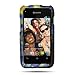 CoverON® BLUE YELLOW Hard Cover Case with STARRY NIGHT Design for KYOCERA C5133 EVENT With PRY- Triangle Case Removal Tool [WCH452]