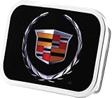 Buckle-Down Cadillac Logo Belt Buckle. Black. One Size.