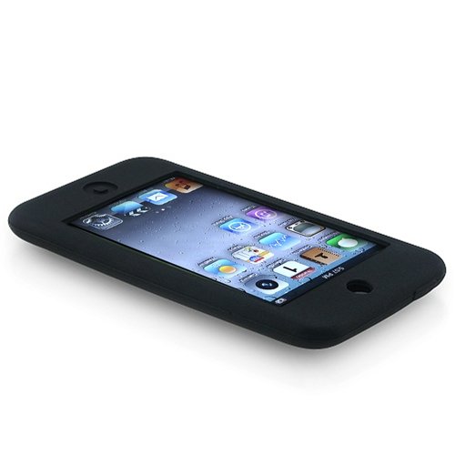 BLACK Skin Case Cover for Apple iPod Touch iTouch 2 2G