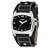 Fossil - AM3696 - Montre Homme - Quartz analogique - Bracelet de force en Cuir noir