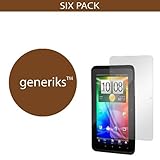 Generiks TM HTC EVO View 4G *DIAMOND* Screen Protectors (6 Pack!!!)