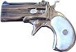 Mens GUN 2 Punk Rock Metal Belt Buckle
