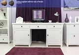Hampton Twin Pedestal Hidden Computer Desk