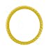 Ergonomic Contour Grove Grip Steering Wheel Cover - Patent Leather Yellow