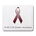 Sickle Cell Anemia Awareness Ribbon Mouse Pad