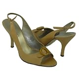 Anne Klein Lewa Womens Dress Sandal Size 9.5 Light Natural at Anne Klein