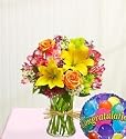 Flowers by 1800Flowers - Fields of Europe Congratulations - Small