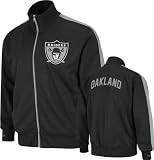 Oakland Raiders Mitchell & Ness Goal NFL Post Track Jacket