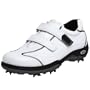 ECCO Women's Casual Pitch 2 Strap Hydromax Golf Shoe,White/Black,43 EU (US Women's 12-12.5 M)