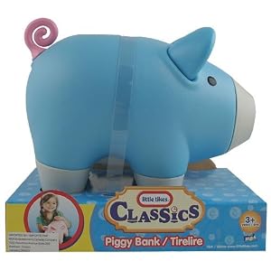 Little Tikes Classics Blue Large Piggy Bank