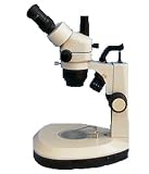 Electronics : GX Microscopes MZS0745TL Stereo Zoom Binocular Microscope, Zoom Body 0.7-4.2X, High Power, Top & Bottom Halogen Lights Illumination, Arm Stand