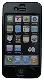 Discount Menotek iPhone 4 Snap On Case - Black compatible for iPhone 4, iPhone 4G, iPhone 4th Gen