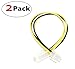 2 Pack ATX 12V 4-Pin CPU Male to Female Power Extension Cable - 8 Inches