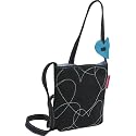Miquelrius Agatha Ruiz De La Prada Hearts Suede Small Bag