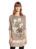 Angels never die Camiseta Manga Larga (Beige)