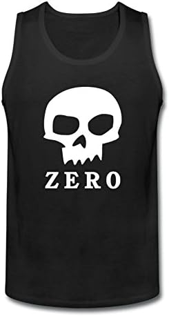 HOIGYF Zero Skateboards skateboard Men's Vest Tank Top 100% Cotton
