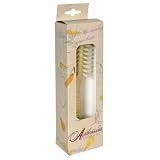 Ambassador Hairbrush, White Bristle Round Natura,l 1 Hairbrush