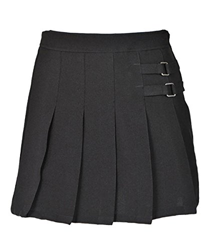 French Toast Big Girls' Two Tab Pleated Skirt