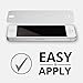 totallee iPhone 5 Tempered Glass Screen Protector | Hard Rounded Edges HD Clarity 3D Touch Compatible Bubble-Free Installation for iPhone 5 / 5s / SE Clear Glass (1 Pack)