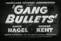 Organized Crime in the 1930's: Gang Bullets DVD (1938) Featuring Anne Nagel, Robert Kent, Charles Trowbridge, Morgan Wallace, J. Farrell MacDonald, John T. Murray, Joseph Crehan, Benny Bartlett, John Merton, Roger Williams, John Dilson, and Donald Kerr.