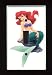 DISNEY PRINCESS ARIEL SINGLE TOGGLE SWITCHPLATE COVER