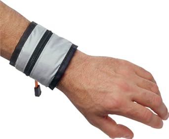 zipper strap WITH Clothing VELCRO WATERPROOF  WRIST  STRAP: WALLET Amazon.co.uk: