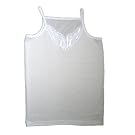 Ladies 100% cotton sleeveless vest (pack of 3)