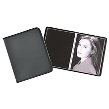 Filexec, 93630, Art Presentation Book, 24 Pocket, 11" x 14", 1 Each Black