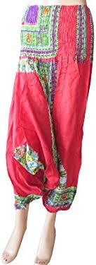 The Weavers Alibaba Harem Pants (Red)