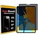 for iPad Pro 11 (2018) Screen Protector [Privacy Anti-Spy], SuperGuardZ, Anti-Glare, Anti-Scratch, Anti-Bubble [Lifetime Replacement] + LED Stylus Pen