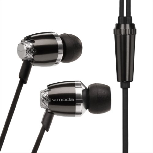 V-MODA Remix In-Ear Noise-Isolating Headphone (Nero)
