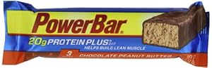 PowerBar Protein Plus Bar, Chocolate Peanut Butter, 15 Count
