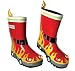 Kidorable Fireman Rain Boots