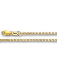 10K Yellow Gold Gourmette Chain - Width 1.5mm