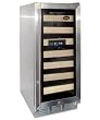 Vinotemp 26 Bottle Wine Cooler Stainless