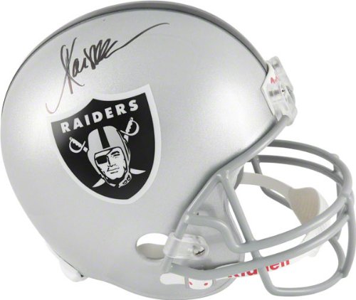 Marcus Allen Autographed Helmet | Details: Oakland Raiders, Riddell Replica Helmet