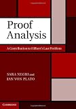 Proof Analysis: A Contribution to Hilbert's Last Problem