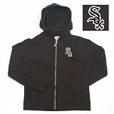 Chicago White Sox YOUTH Girls Lucky Zip Front Hoody Sweatshirt Zip Hooded Sweats