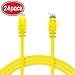 GearIT Cat 6 Ethernet Cable (24-Pack 3 Feet) Cat6 Network Patch, 10Gbps, RJ45, Snagless Cord, Gold-Plated Connectors, Internet for PC, TV, Tablet, Router, Printer, Servers, IT Data Center - Yellow