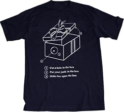 SNL Gift Dick in a Box t-shirt Navy